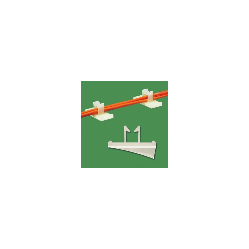 GAB-15 - Supporto per cavi (Wire Saddle) | Gecko Fastener GmbH