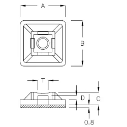 GAB-3S - Fascetta per cavi | Gecko Fastener GmbH 2