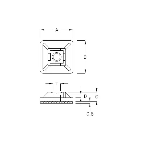 GAB-3S - Fascetta per cavi | Gecko Fastener GmbH