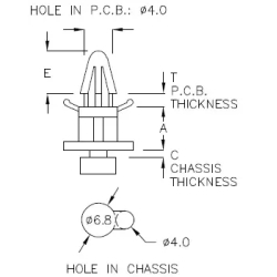 GACBS-6K - Entretoise | Gecko Fastener GmbH 2