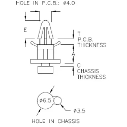 GACBS-6T - Spacer | Gecko Fastener GmbH 2