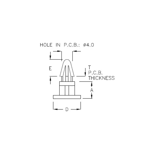 GACBS-6Y - Entretoise | Gecko Fastener GmbH