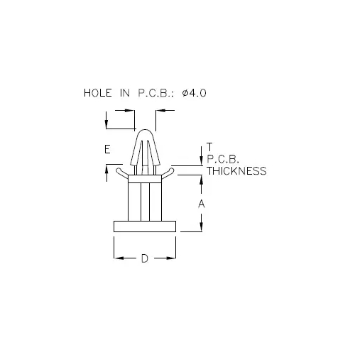 GACBS-8D - Separador | Gecko Fastener GmbH