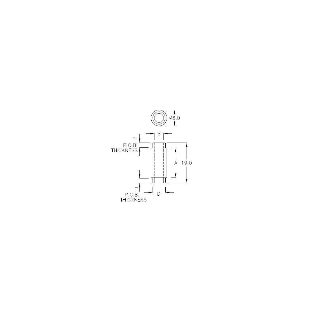 GADA-15 - Round Spacer Support | Gecko Fastener GmbH