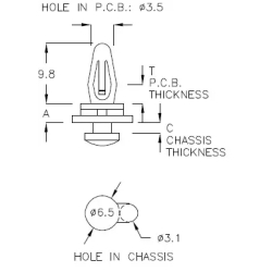GAF-003 - Entretoise | Gecko Fastener GmbH 2
