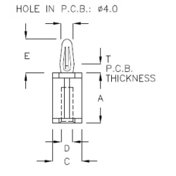 GBCMS-6 - Afstandhouder | Gecko Fastener GmbH 2