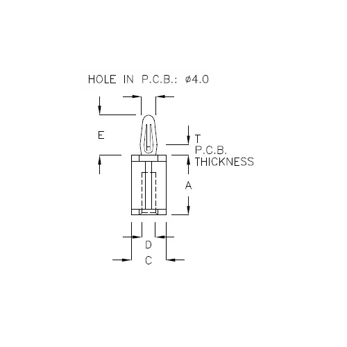GBCMS-6 - Abstandshalter | Gecko Fastener GmbH