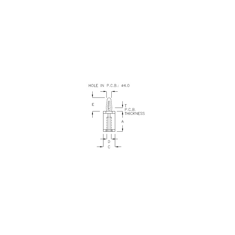 GBCMS-6 - Abstandshalter | Gecko Fastener GmbH