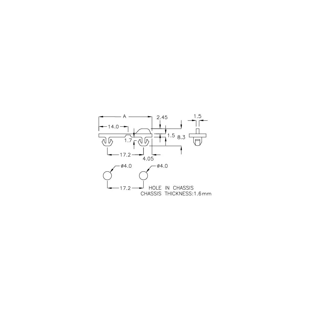 GBH-6 - Charnière «P.C.B.» | Gecko Fastener GmbH