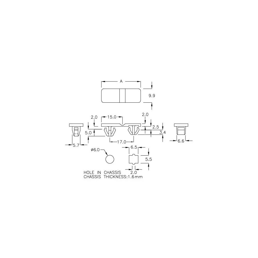GBH-7 - P.C.B. Scharnier | Gecko Fastener GmbH