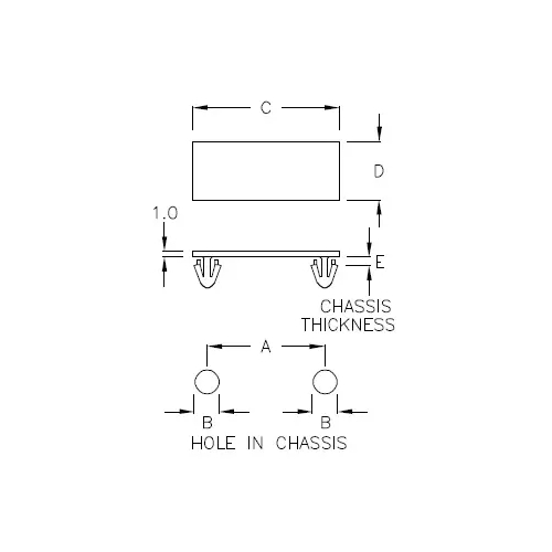 GBH-8 - Tapa protectora para orificios | Gecko Fastener GmbH
