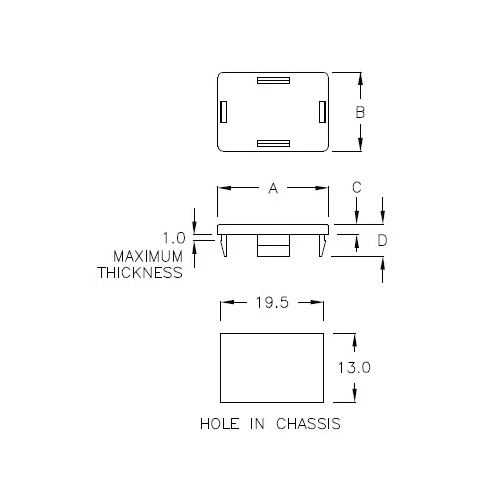GBHA-01 - Copertura protettiva per fori | Gecko Fastener GmbH