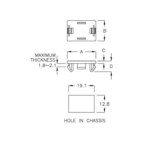 GBHA-03 - Couvercle de protection Hole Protect | Gecko Fastener GmbH