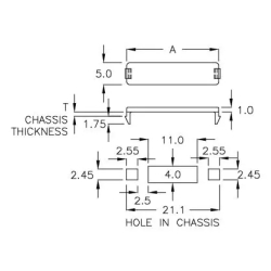 GBHR-21A - Tapa protectora para orificios | Gecko Fastener GmbH 2