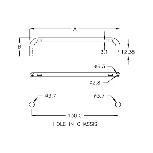 GBSA-130 - Handle | Gecko Fastener GmbH