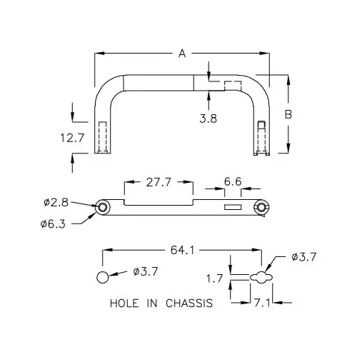 GBSA-64 - Maniglia | Gecko Fastener GmbH