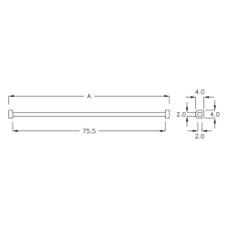 GBSQ-75A - Maniglia | Gecko Fastener GmbH