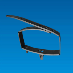 GBSR-235 – Cable holder (Wire Saddle) | Gecko Fastener GmbH