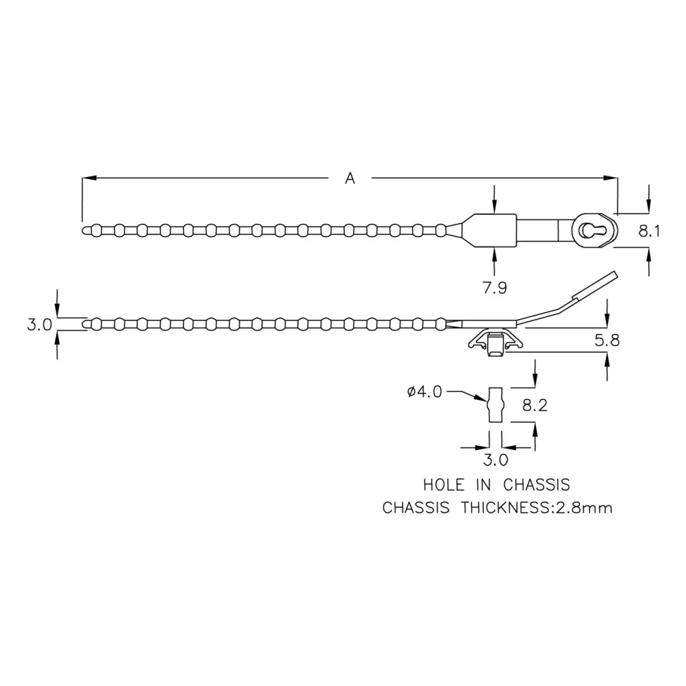 GBST-128 - Strap Tie | Gecko Fastener GmbH