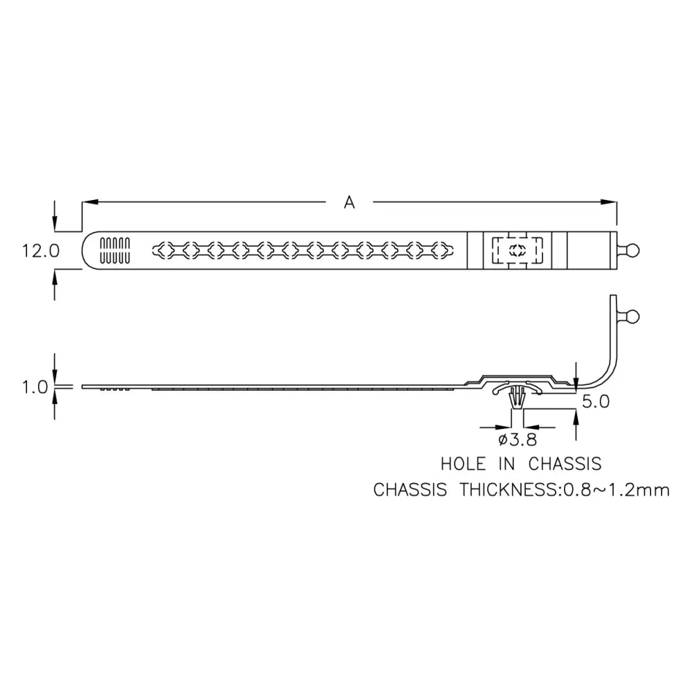 GBST-172CF - Strap Tie | Gecko Fastener GmbH