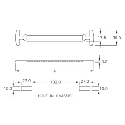 GBST-180Q - Poignée | Gecko Fastener GmbH