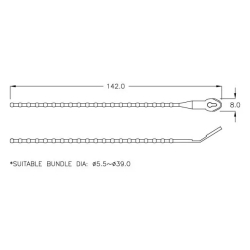 GBST-3A - Cinta de sujeción | Gecko Fastener GmbH