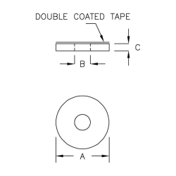 GC060301 - Silicone Rubber Foot | Gecko Fastener GmbH 2