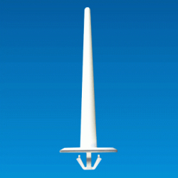 GCBD-25A - Snap in Spacer for Backlight Module | Gecko Fastener GmbH
