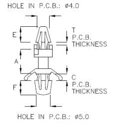 GCBS-5 - Entretoise | Gecko Fastener GmbH 2