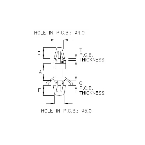 GCBS-5 - Separador | Gecko Fastener GmbH