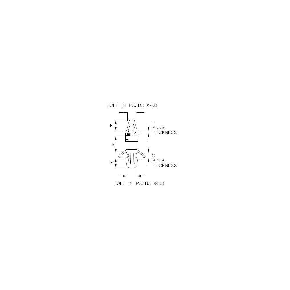 GCBS-5 - Distanziatori | Gecko Fastener GmbH