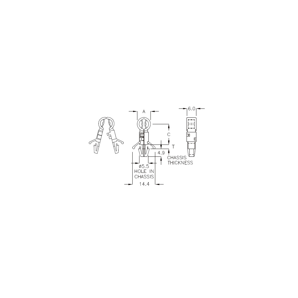 GCCA-13 - Kabelschelle | Gecko Fastener GmbH