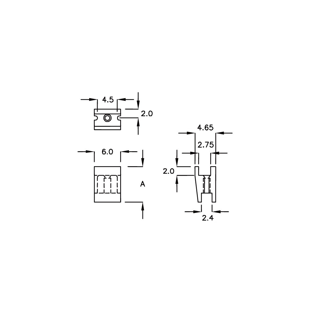 GCDA-08 - Boîtier pour récepteur IR | Gecko Fastener GmbH