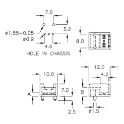 GCDS-2D - IR Receiver Housing | Gecko Fastener GmbH 2