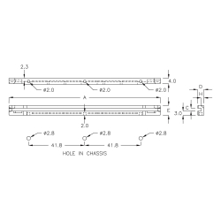 GCFG-113 - Guide-circuit imprimé | Gecko Fastener GmbH