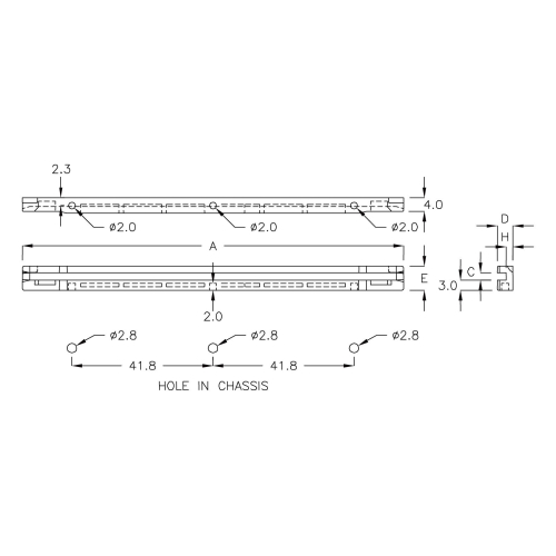 GCFG-113 - Platinenführung | Gecko Fastener GmbH
