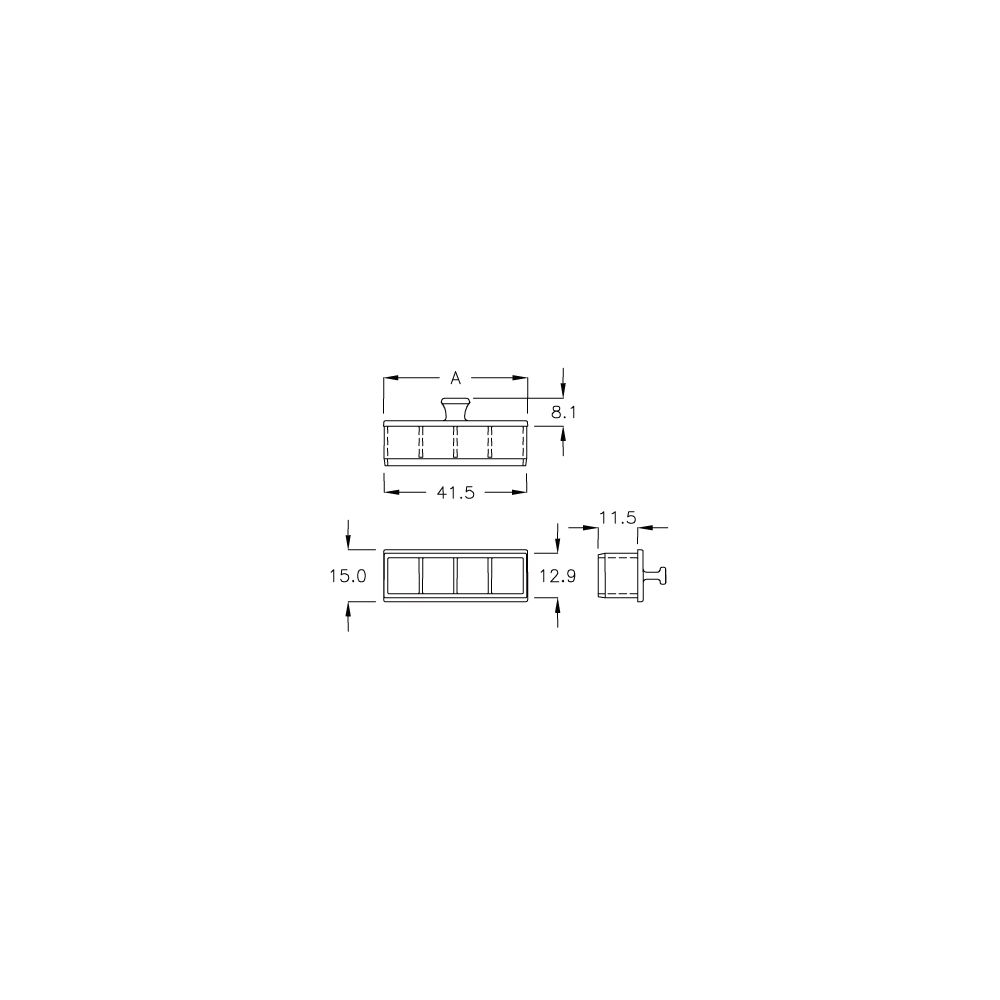 GCFP-41A - Dust Cover | Gecko Fastener GmbH