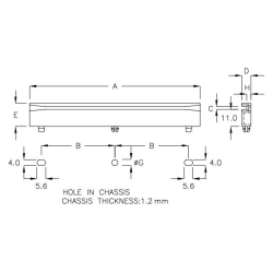 GCG-11K - Guide-circuit imprimé | Gecko Fastener GmbH 2