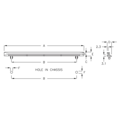 GCG-14H - Guía para placas de circuito impreso | Gecko Fastener GmbH 2
