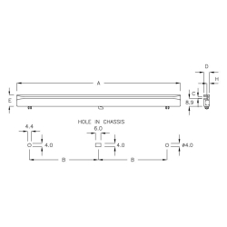 GCG-19C - Guide-circuit imprimé | Gecko Fastener GmbH 2
