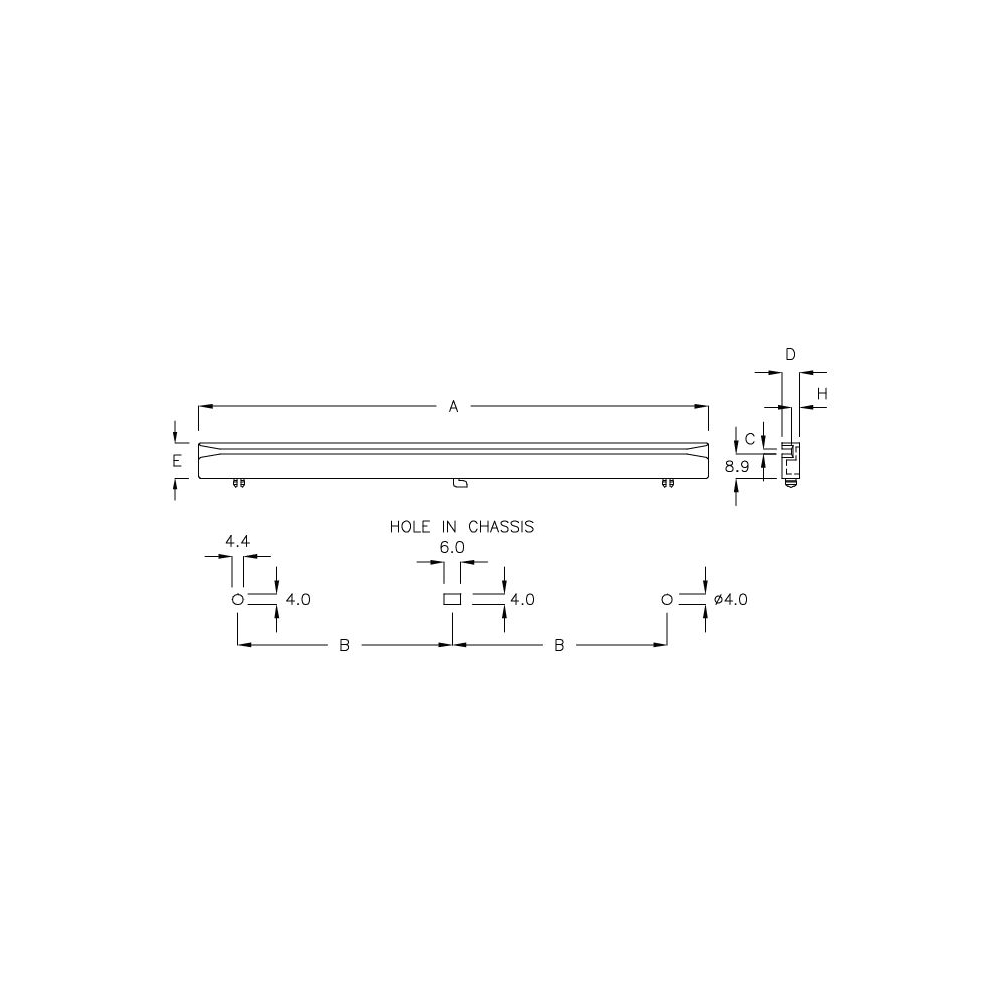 GCG-19C - Platinenführung | Gecko Fastener GmbH