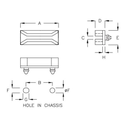 GCG-2A - Guide-circuit imprimé | Gecko Fastener GmbH 2