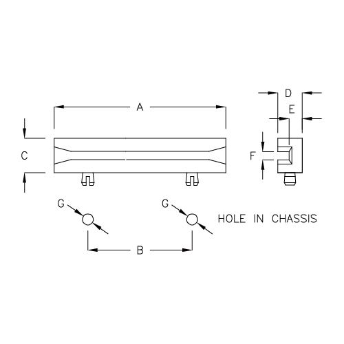 GCG-4A - Guide-circuit imprimé | Gecko Fastener GmbH
