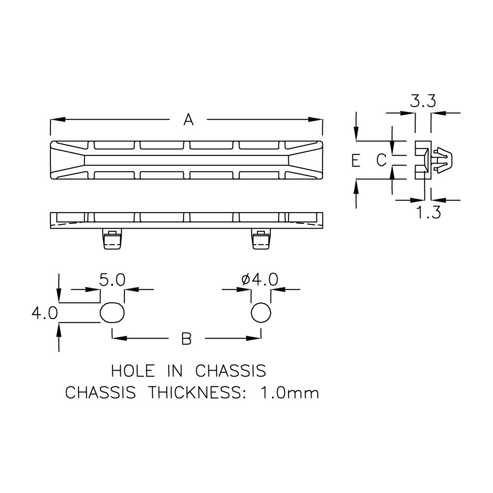 GCG-56FY - Platinenführung | Gecko Fastener GmbH