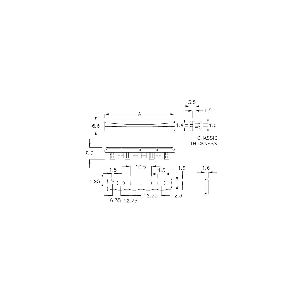 GCGM-47DK - Platinenführung | Gecko Fastener GmbH