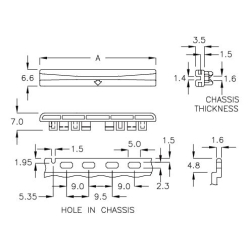 GCGM-47YK - PCB guide | Gecko Fastener GmbH 2