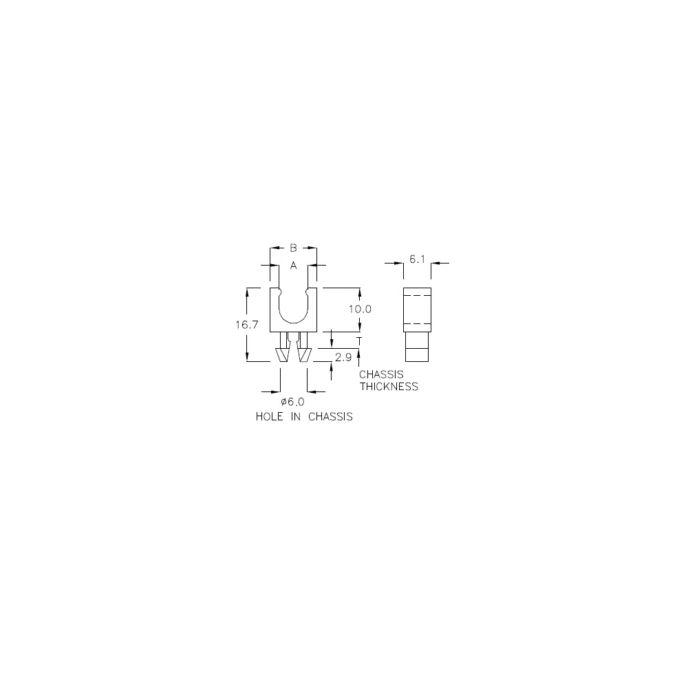 GCH-01 - Kabelhalter (Wire Saddle) | Gecko Fastener GmbH