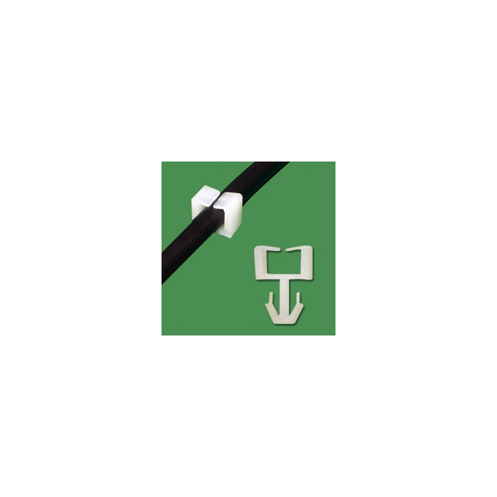 GCH-01L - Kabelhalter (Wire Saddle) | Gecko Fastener GmbH